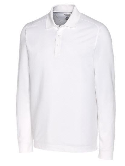 Cutter & Buck Long Sleeve Advantage Polo - Hajjar's Big & Tall Mens Clothing