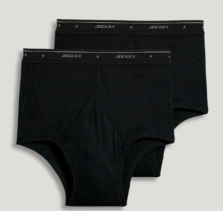 Jockey® Big Man Classic Brief - 2 Pack - Hajjar's Big & Tall Mens Clothing