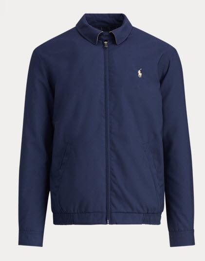 Polo Ralph Lauren Bi-Swing Windbreaker Navy - Hajjar's Big & Tall Mens Clothing
