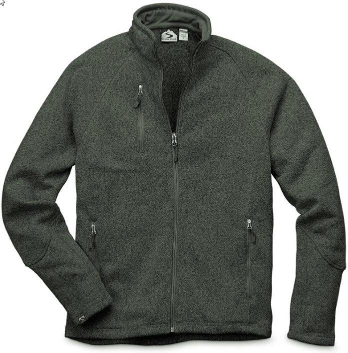 Storm Creek Over Achiever Sweaterfleece Jacket Grey - Hajjar's Big & Tall Mens Clothing