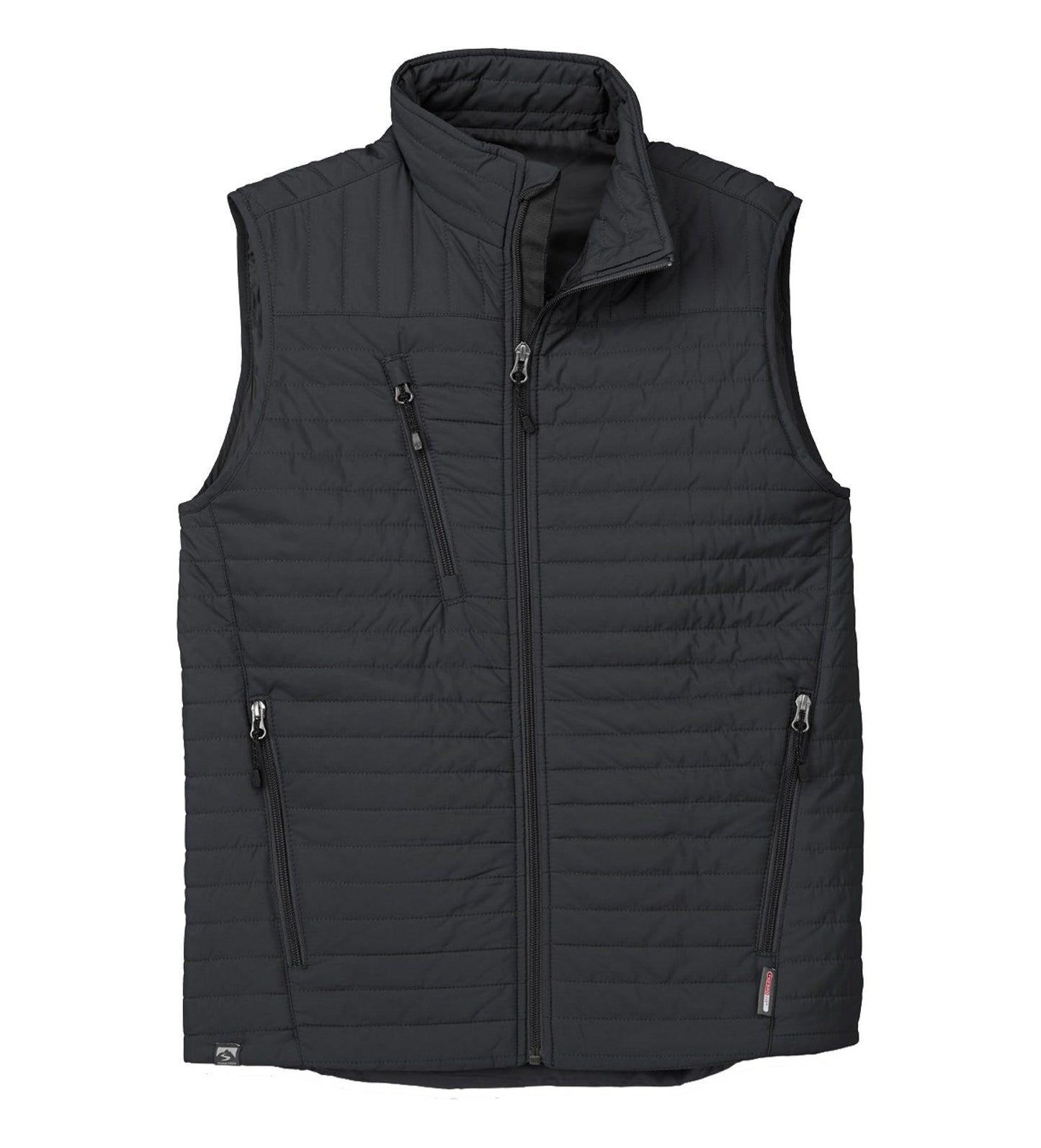 Storm Creek Front Runner Vest Black - Hajjar's Big & Tall Mens Clothing