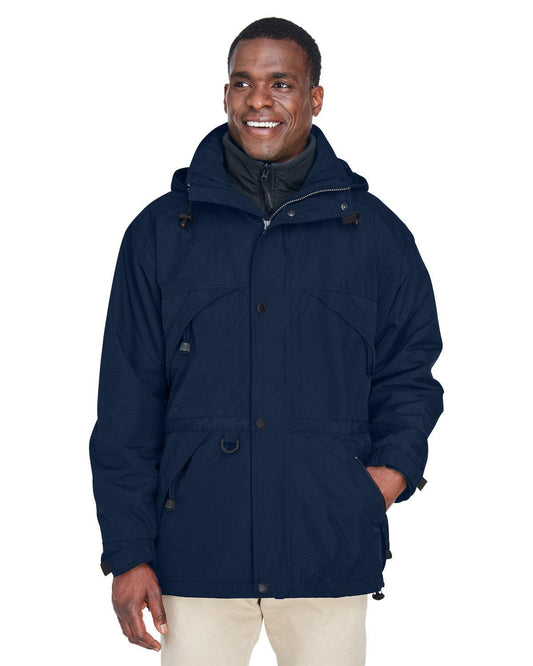 Tri-Mountain 3-in-1 Parka - Hajjar's Big & Tall Mens Clothing