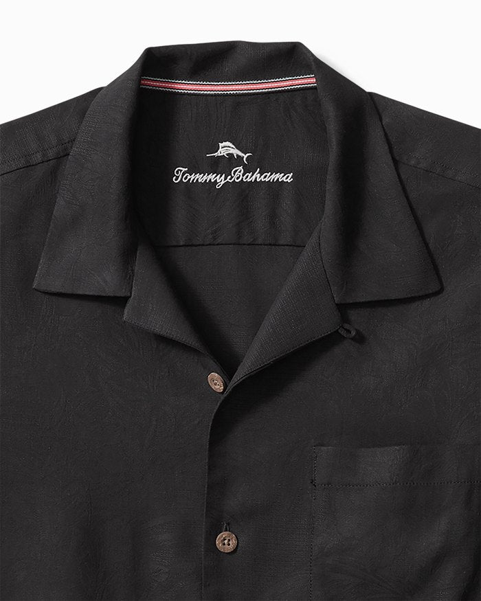 Tommy Bahama Tropic Isles Camp Shirt Black