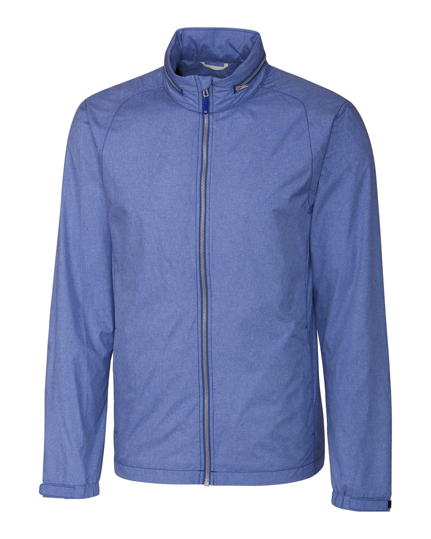 Cutter and Buck Panoramic Packable Jacket Tour Blue - Hajjar's Big & Tall Mens Clothing