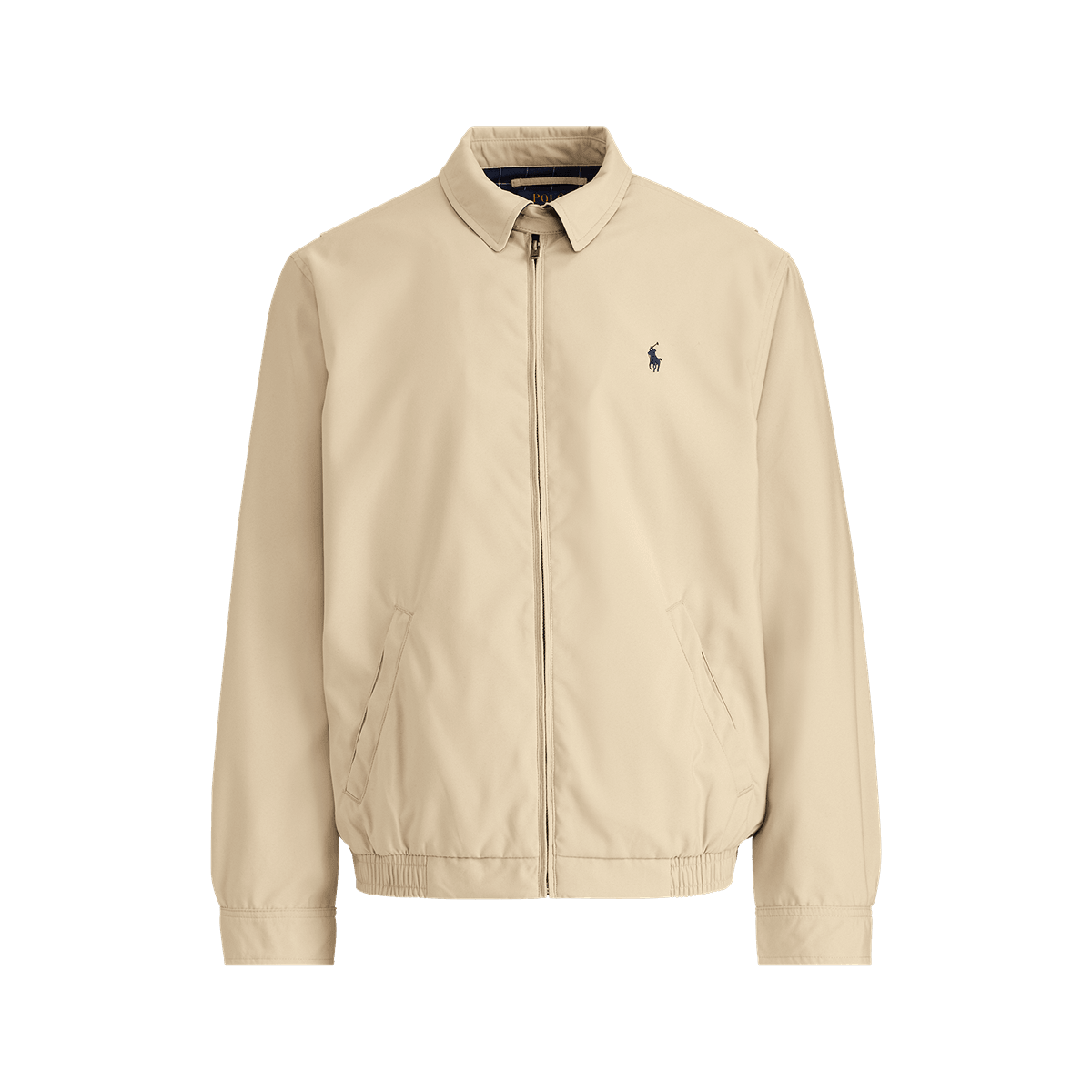 Polo Ralph Lauren Bi-Swing Windbreaker Khaki - Hajjar's Big & Tall Mens Clothing