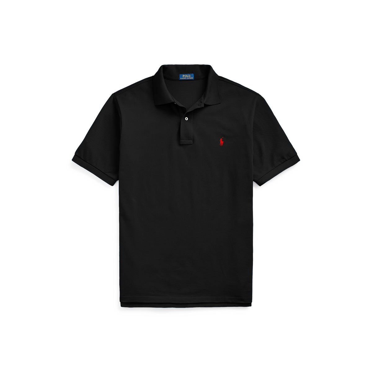 Polo Ralph Lauren Solid Mesh Polo Classic Fit Black 3X