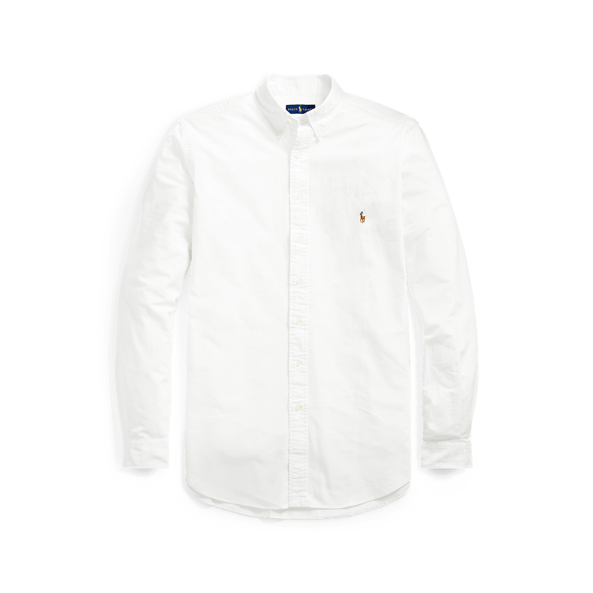Polo Ralph Lauren Classic Fit Oxford Shirt White - Hajjar's Big & Tall Mens Clothing