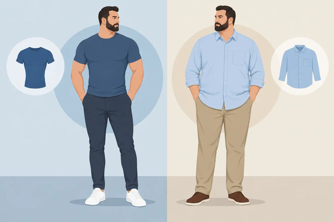 Athletic Fit Versus Classic Fit for Big Men