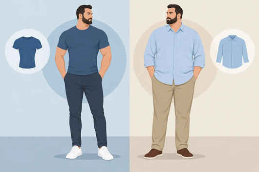 Athletic Fit Versus Classic Fit for Big Men