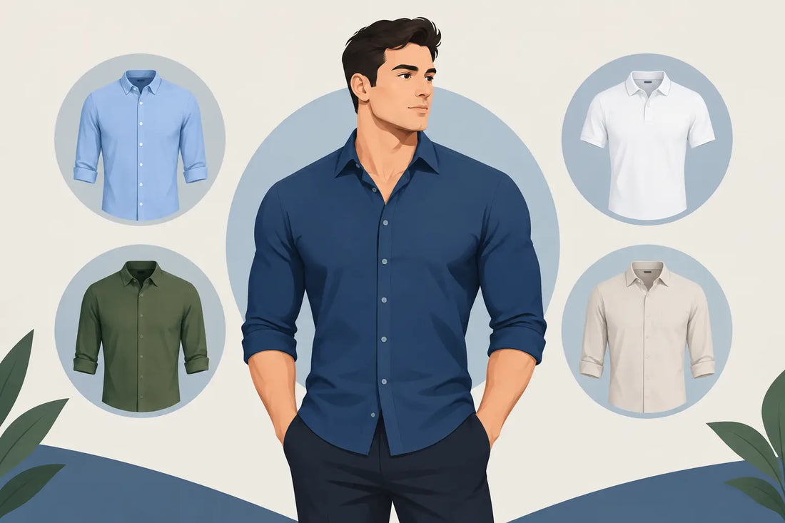 Top Shirts for Broad Shoulders That Fit Right