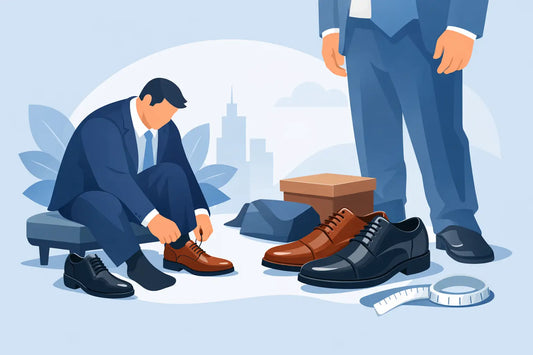 Dress Shoes That Fit Big and Tall Men Better