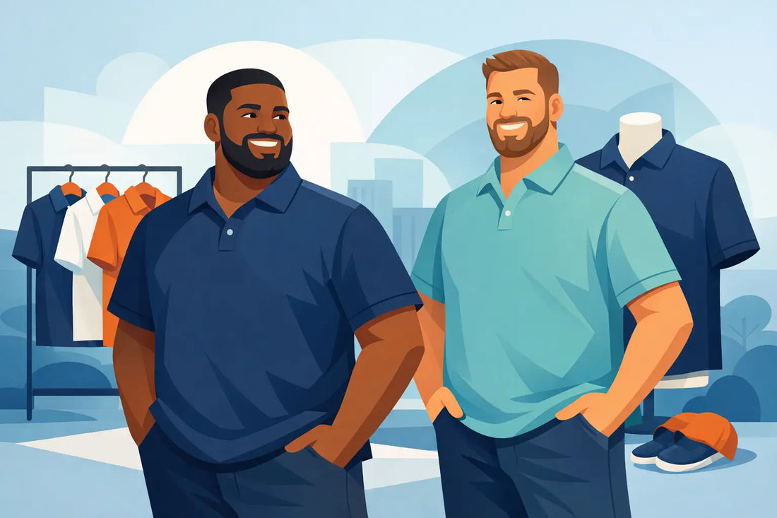Big and Tall Polo Shirts That Fit Right