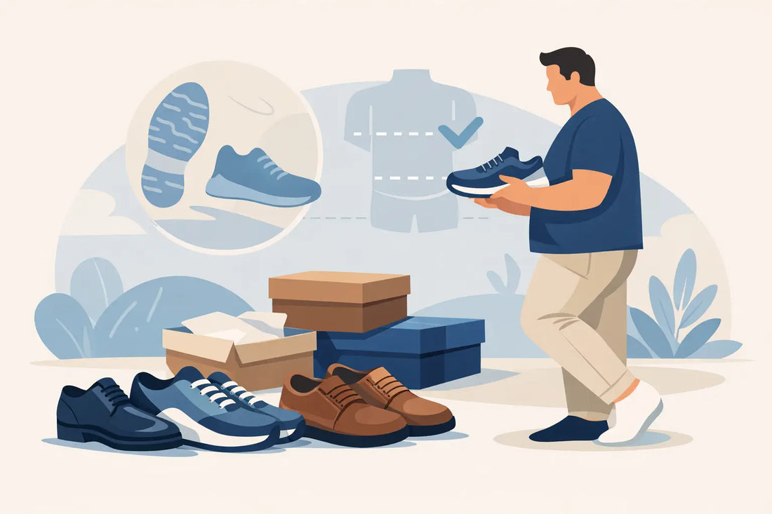 Best Shoes for Big Men That Fit Right