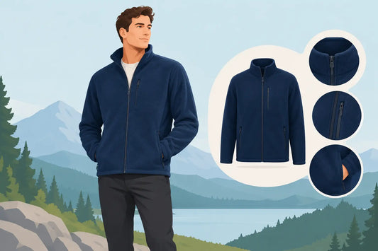 Big Tall Fleece Jackets for a Better Fit