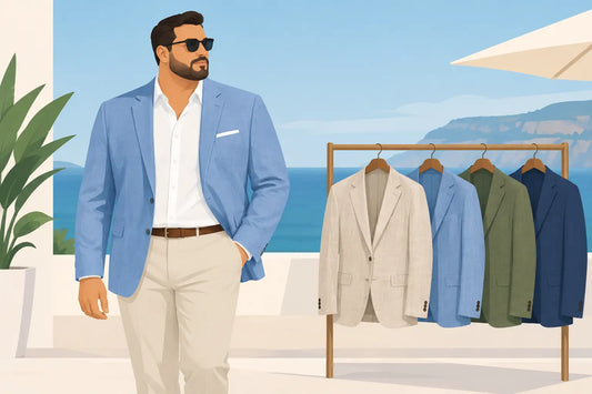 Best Summer Blazers for Big & Tall Style