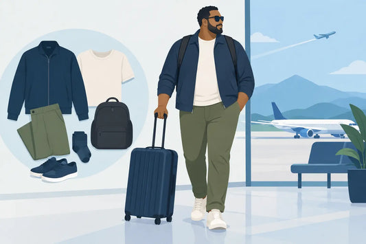 Big and Tall Travel Clothes That Go the Distance