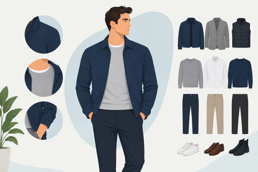 How to Layer Broad Shoulders Without Bulk