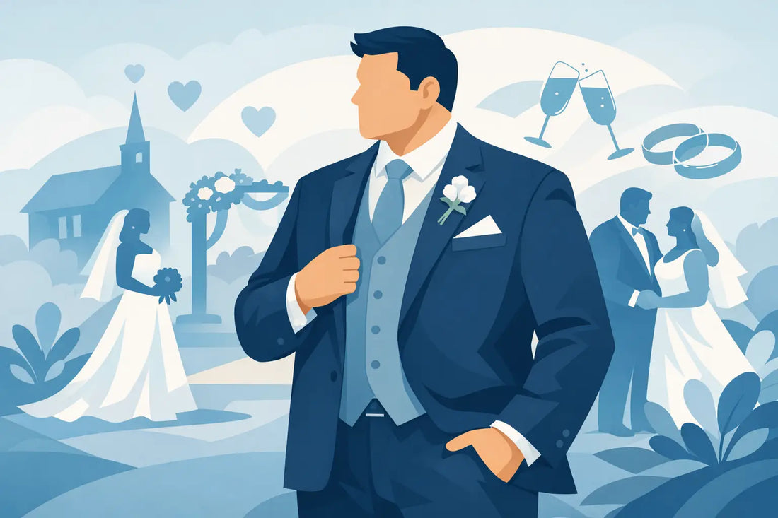 Big and Tall Wedding Attire That Fits Right