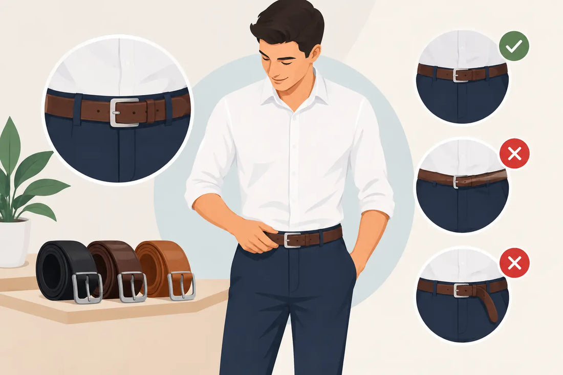 How to Choose Belt Size for a Better Fit