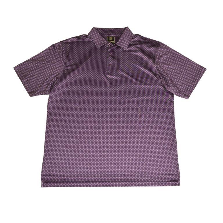 FX Fusion Short Sleeve Performance Polo in Mauve