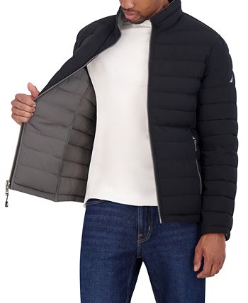 Nautica Quilted Reversible Jacket Black