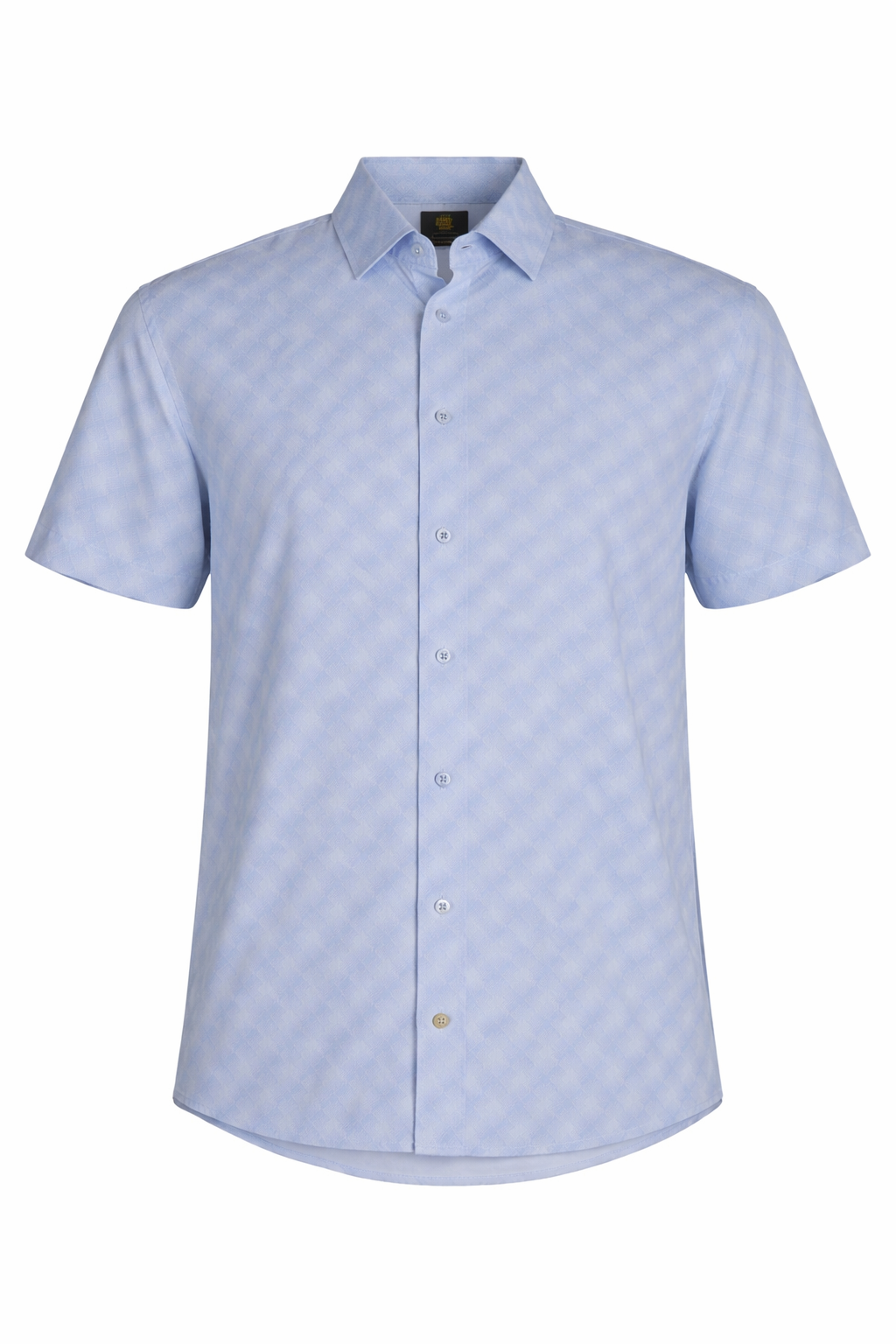 FX Fusion Short Sleeve Sports Shirt in Blue