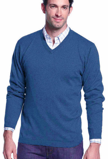 FX Fusion V-Neck Sweater Cobalt