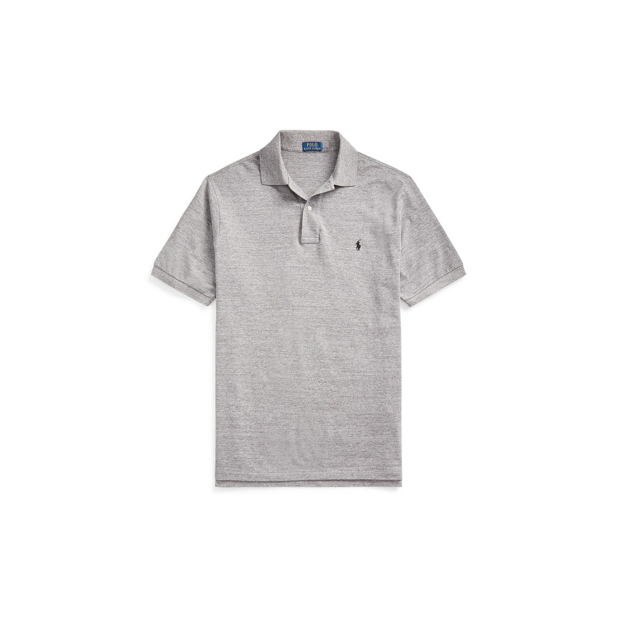 Polo Ralph Lauren Solid Mesh Polo Classic Fit Canterbury Heather