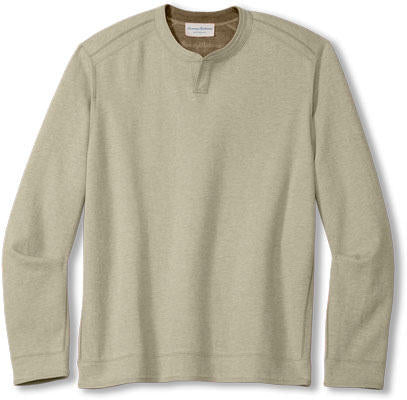 Tommy Bahama Flipfield Abaco Pullover Auberage Heather