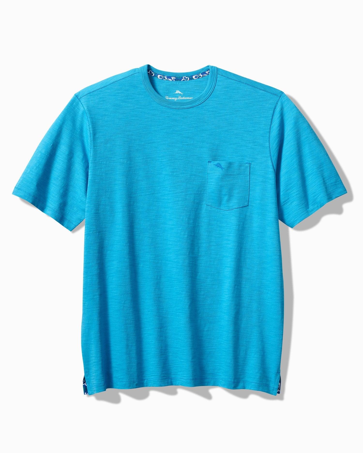 Tommy Bahama Bali Beach Tee Jodhpur Blue - Hajjar's Big & Tall Mens Clothing