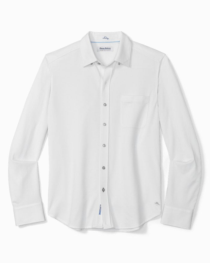 Tommy Bahama San Lucio Stretch Knit Shirt White