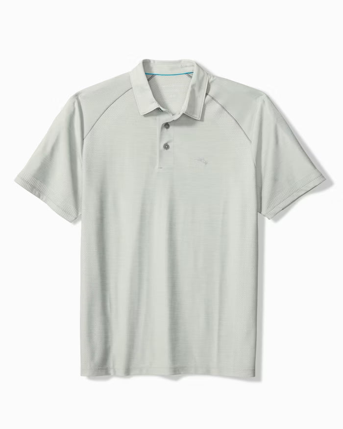 Tommy Bahama Palm Coast IslandZone Pro Polo Summer Grey