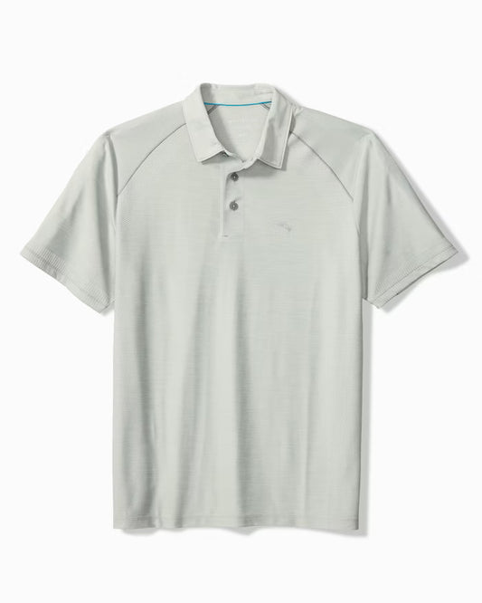 Tommy Bahama Palm Coast IslandZone Pro Polo Summer Grey