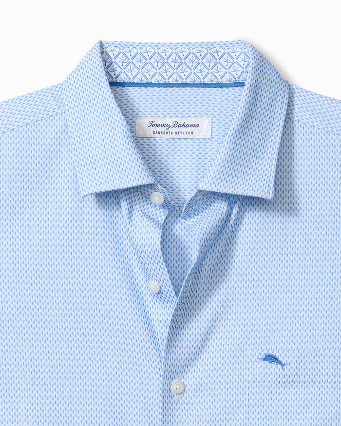 Tommy Bahama Sarasota Stretch Ventura Coast IslandZone® Shirt in Vacation Blue