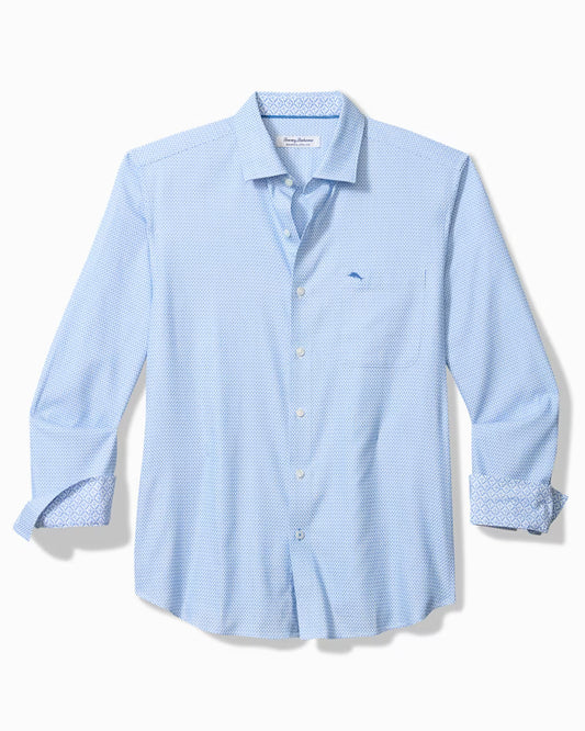 Tommy Bahama Sarasota Stretch Ventura Coast IslandZone® Shirt in Vacation Blue