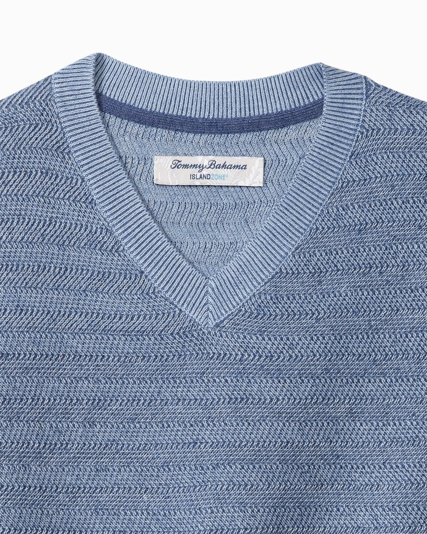 Tommy Bahama Coolside Course IslandZone Sweater Buccanear Blue