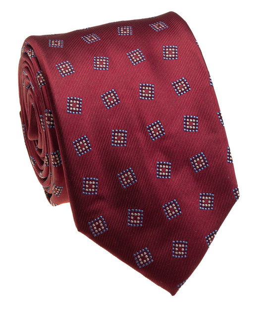 Bocara Silk XL Necktie Burgandy