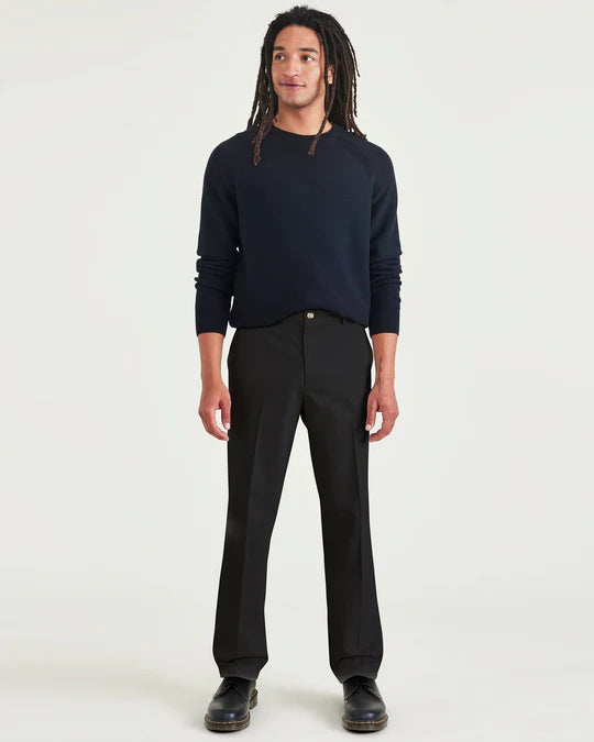 Dockers Signature Iron Free Khakis, Classic Fit with Stain Defender® in Black