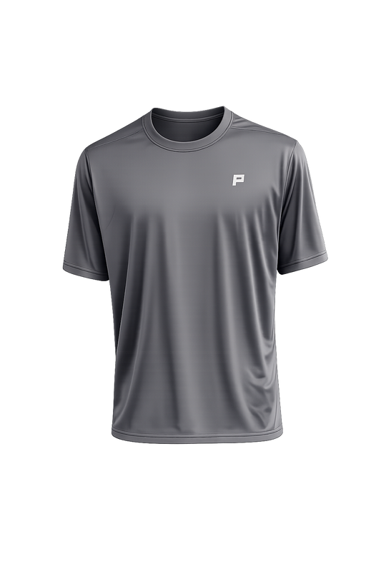 Profile Varsity Performance Short Sleeve Athletic Shirt in Heather Gray