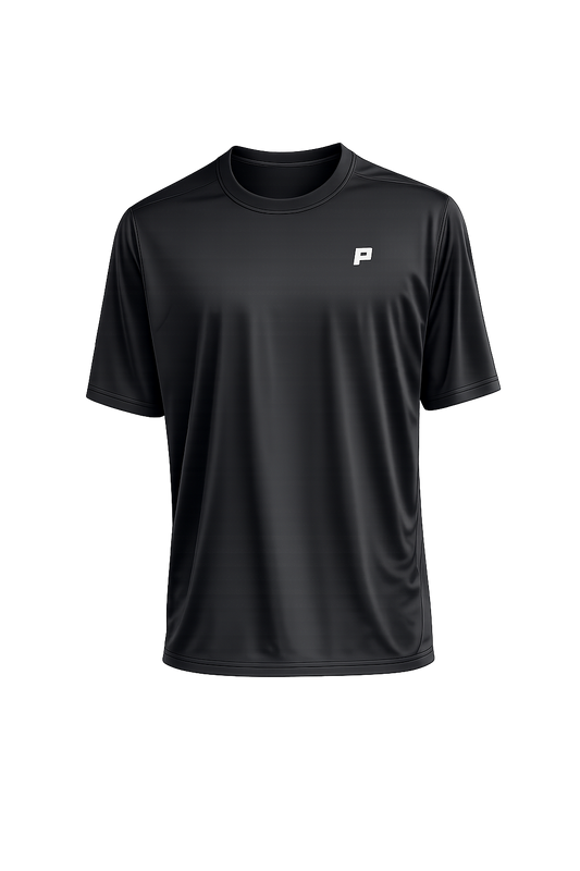 Profile Varsity Performance Short Sleeve Athletic Shirt in Black