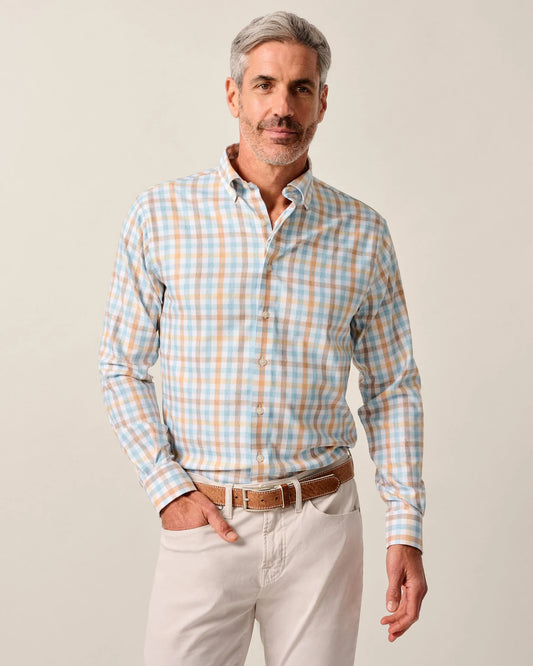 Johnnie-O Callum Long Sleeve Button Up Shirt
