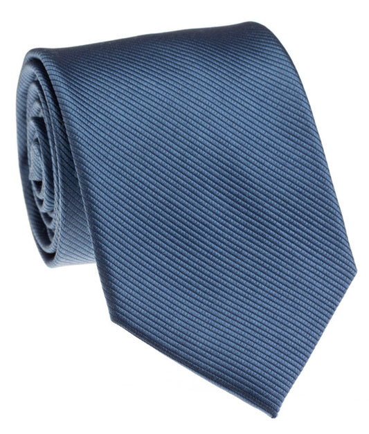 Bocara Silk XL Necktie Medium Blue