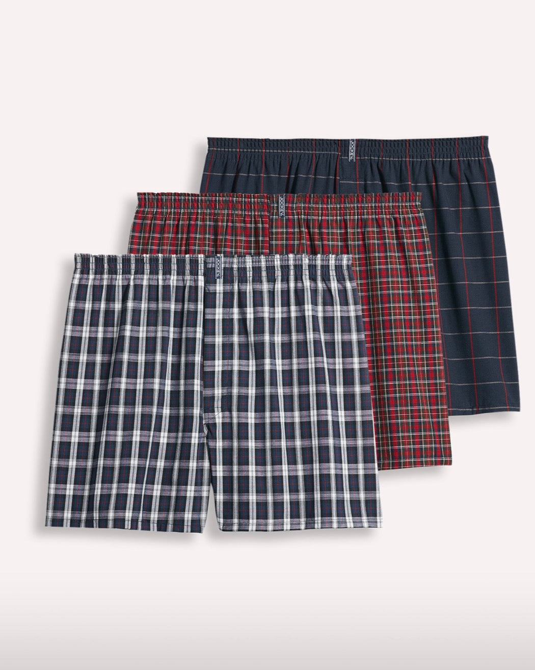Jockey Cotton Boxers 3 Pack