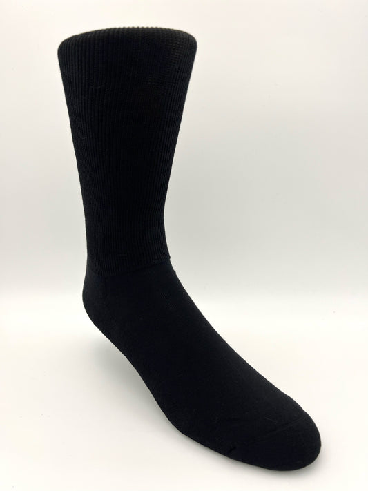 Toufeet Comfort Non-Bind Stretch Dress Socks Black