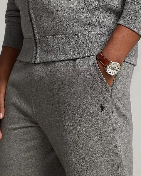 Polo Ralph Lauren Men's Grey Vintage Fleece Sweatpants, Size Small