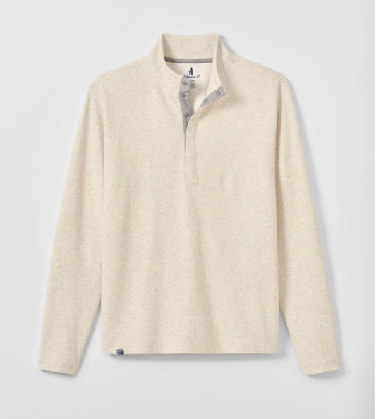 Johnnie-O Ransel Pullover Cream