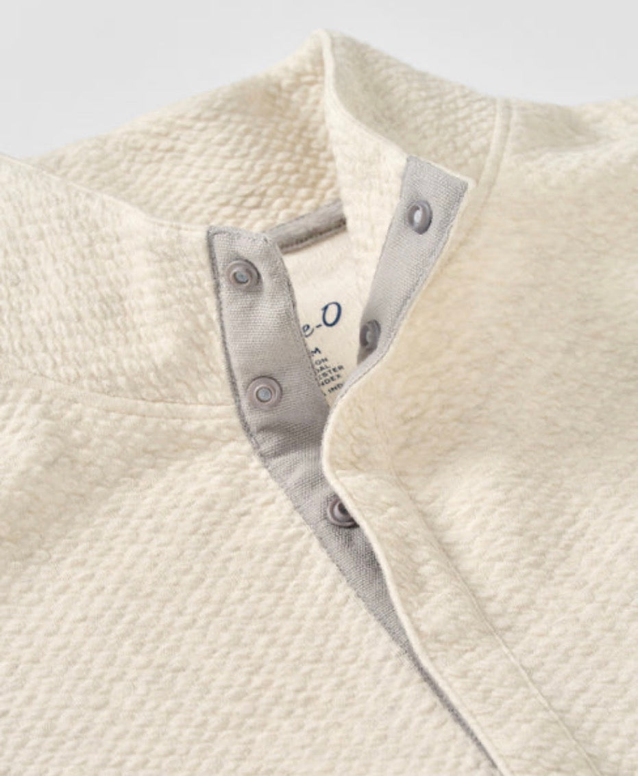 Johnnie-O Ransel Pullover Cream