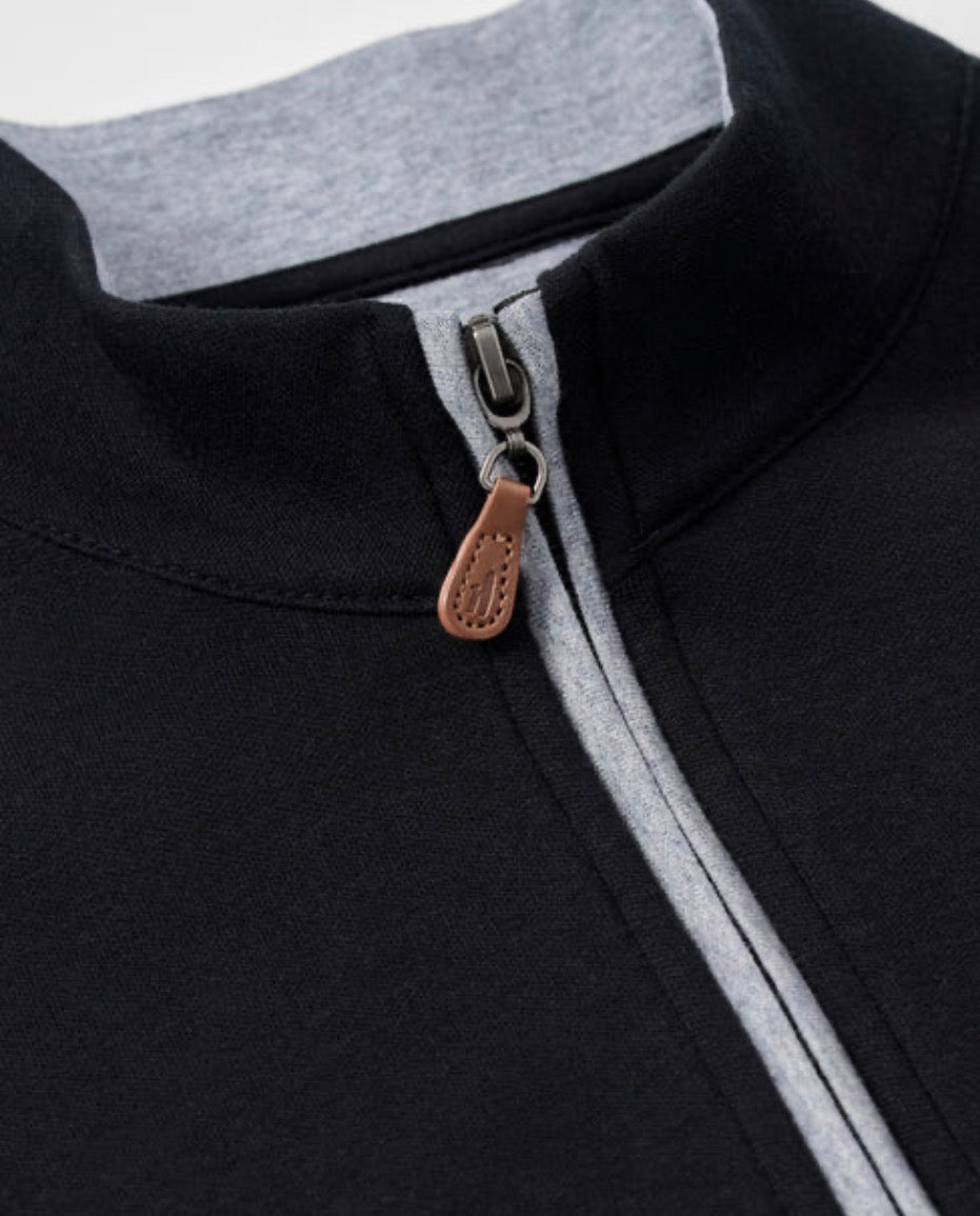 Johnnie-O Sully 1/4 Zip Pullover Black