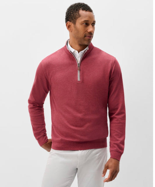 Johnnie-O Sully 1/4 Zip Pullover Port