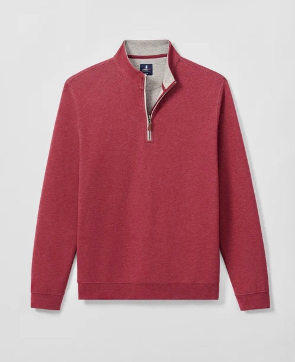 Johnnie-O Sully 1/4 Zip Pullover Port